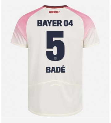 Bayer Leverkusen Loic Bade #5 Udebanetrøje 2025-26 Kortærmet